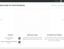 Tablet Screenshot of cryptocables.com